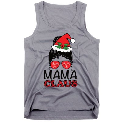 Funny Santa Mama Claus Christmas Matching Family Mom Meaningful Gift Tank Top