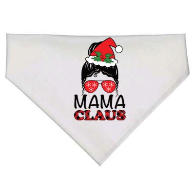 Funny Santa Mama Claus Christmas Matching Family Mom Meaningful Gift USA-Made Doggie Bandana