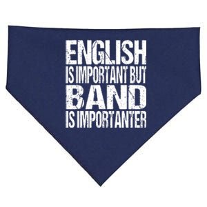 Funny School Marching Band Quote English Joke USA-Made Doggie Bandana