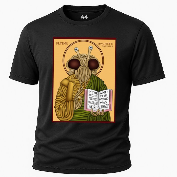 Flying Spaghetti Monster Fsm Pastafarian Cooling Performance Crew T-Shirt