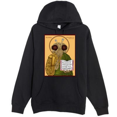 Flying Spaghetti Monster Fsm Pastafarian Premium Pullover Hoodie