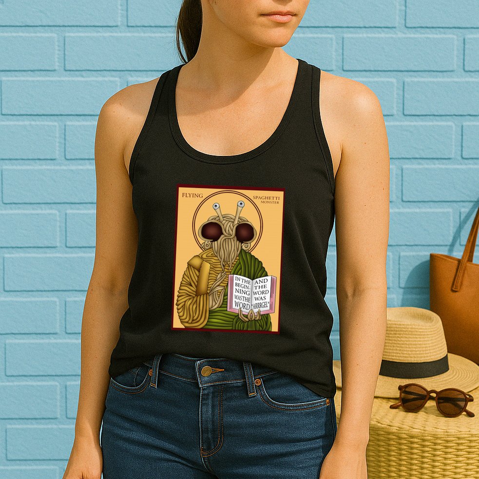 Flying Spaghetti Monster Fsm Pastafarian Womens Tank Top