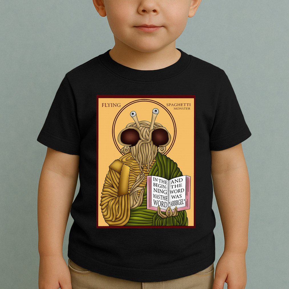 Flying Spaghetti Monster Fsm Pastafarian Toddler T-Shirt