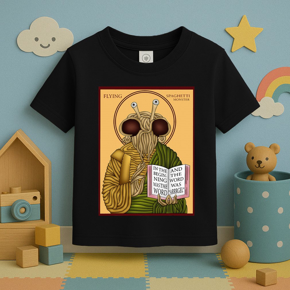 Flying Spaghetti Monster Fsm Pastafarian Toddler T-Shirt