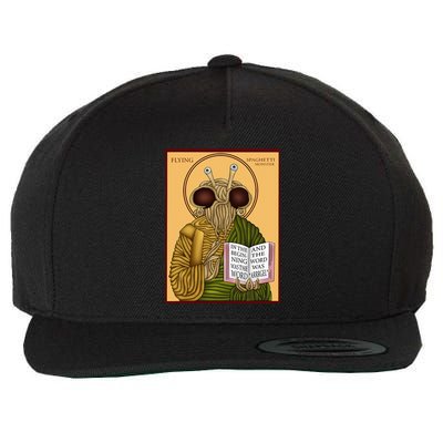 Flying Spaghetti Monster Fsm Pastafarian Wool Snapback Cap