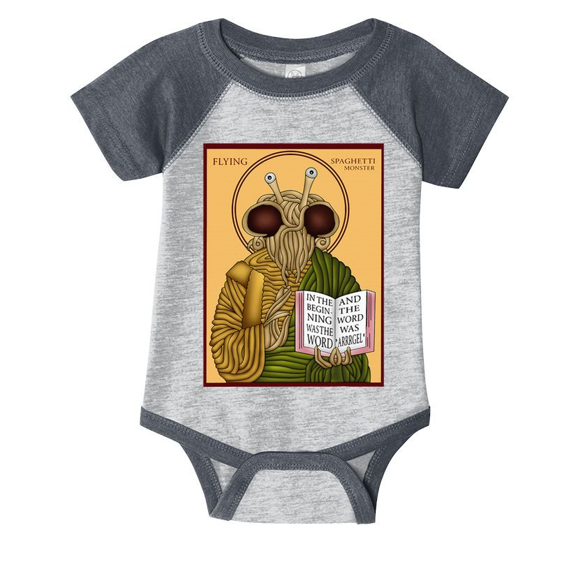 Flying Spaghetti Monster Fsm Pastafarian Infant Baby Jersey Bodysuit