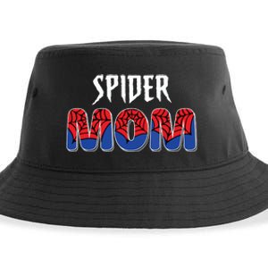 Funny Spider Mom For Women Girl Love Sustainable Bucket Hat