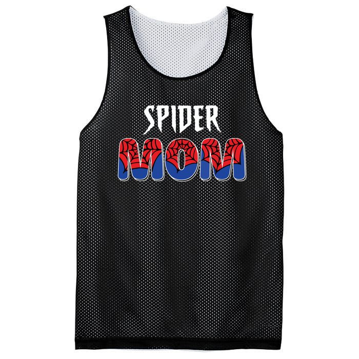 Funny Spider Mom For Women Girl Love Mesh Reversible Basketball Jersey Tank