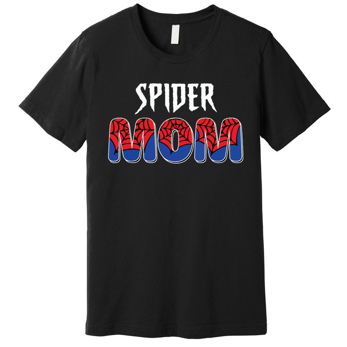 Funny Spider Mom For Women Girl Love Premium T-Shirt