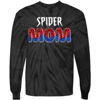 Funny Spider Mom For Women Girl Love Tie-Dye Long Sleeve Shirt