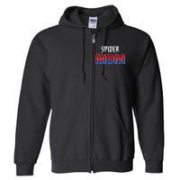 Funny Spider Mom For Women Girl Love Full Zip Hoodie