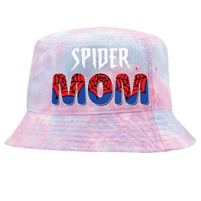 Funny Spider Mom For Women Girl Love Tie-Dyed Bucket Hat