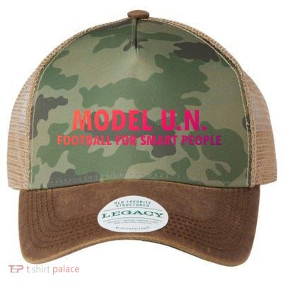 Funny Saying Model U N Gift United Nations Funny Gift Legacy Tie Dye Trucker Hat