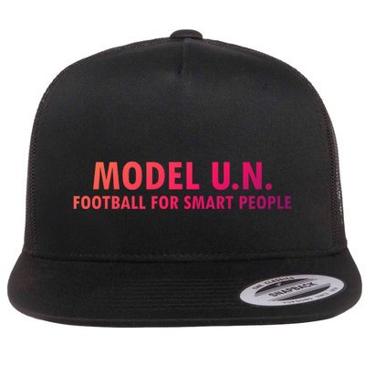 Funny Saying Model U N Gift United Nations Funny Gift Flatbill Hat