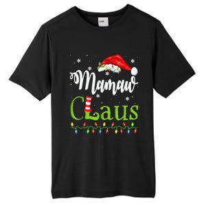 Funny Santa Mamaw Claus Christmas Matching Family Meaningful Gift Tall Fusion ChromaSoft Performance T-Shirt