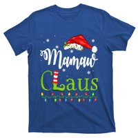 Funny Santa Mamaw Claus Christmas Matching Family Meaningful Gift T-Shirt