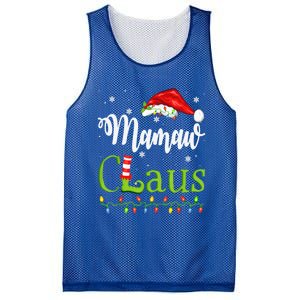 Funny Santa Mamaw Claus Christmas Matching Family Meaningful Gift Mesh Reversible Basketball Jersey Tank