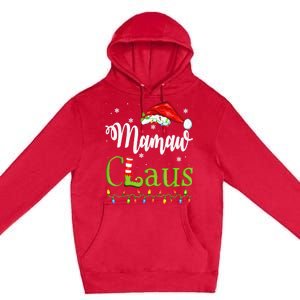 Funny Santa Mamaw Claus Christmas Matching Family Meaningful Gift Premium Pullover Hoodie