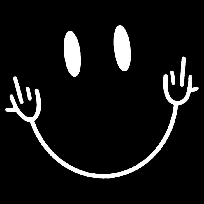 Funny Smiley Middle Finger Smile Face Sustainable Bucket Hat