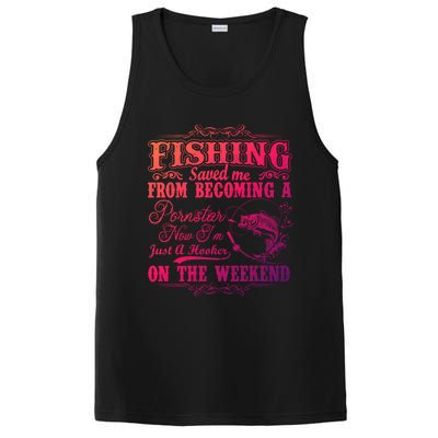 Fishing Saved Me From Becoming A Pornstar Gift PosiCharge Competitor Tank