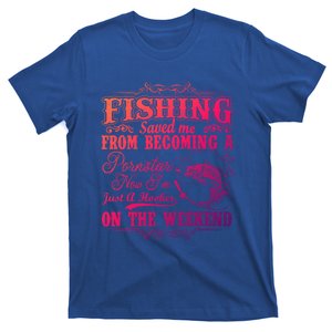 Fishing Saved Me From Becoming A Pornstar Gift T-Shirt