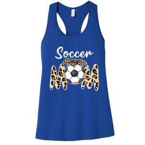 Funny Soccer Mom Us Girls Mother's Day Cute Gift Women's Racerback Tank