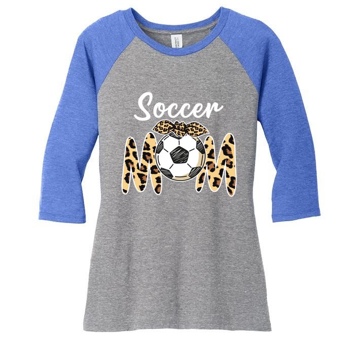 Funny Soccer Mom Us Girls Mother's Day Cute Gift Women's Tri-Blend 3/4-Sleeve Raglan Shirt