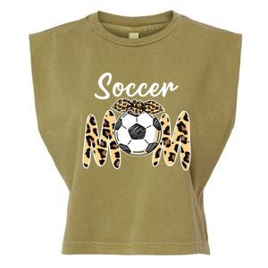 Funny Soccer Mom Us Girls Mother's Day Cute Gift Garment-Dyed Women's Muscle Tee