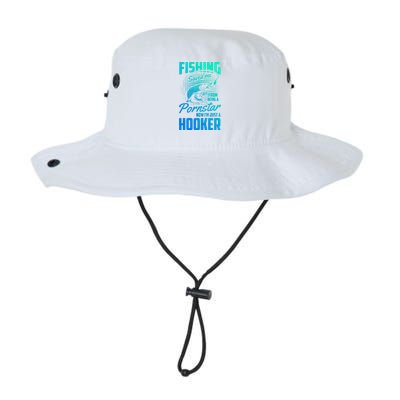 Fishing Saved Me From Becoming A Pornstar Now Hooker Gift Legacy Cool Fit Booney Bucket Hat