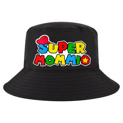 Funny Super Mommio Mother's Day Gamer Cool Comfort Performance Bucket Hat