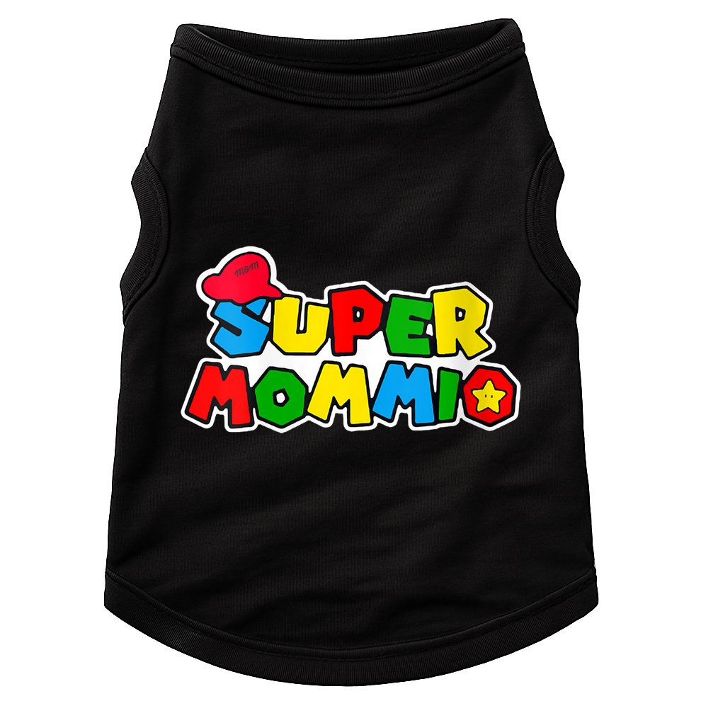 Funny Super Mommio Mother's Day Gamer Doggie Tank