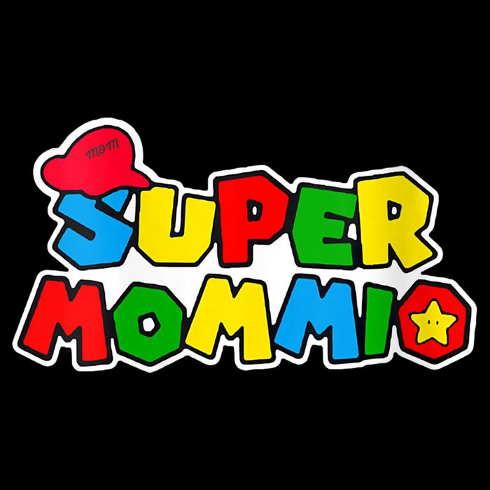 Funny Super Mommio Mother's Day Gamer Cooling Performance Crew T-Shirt