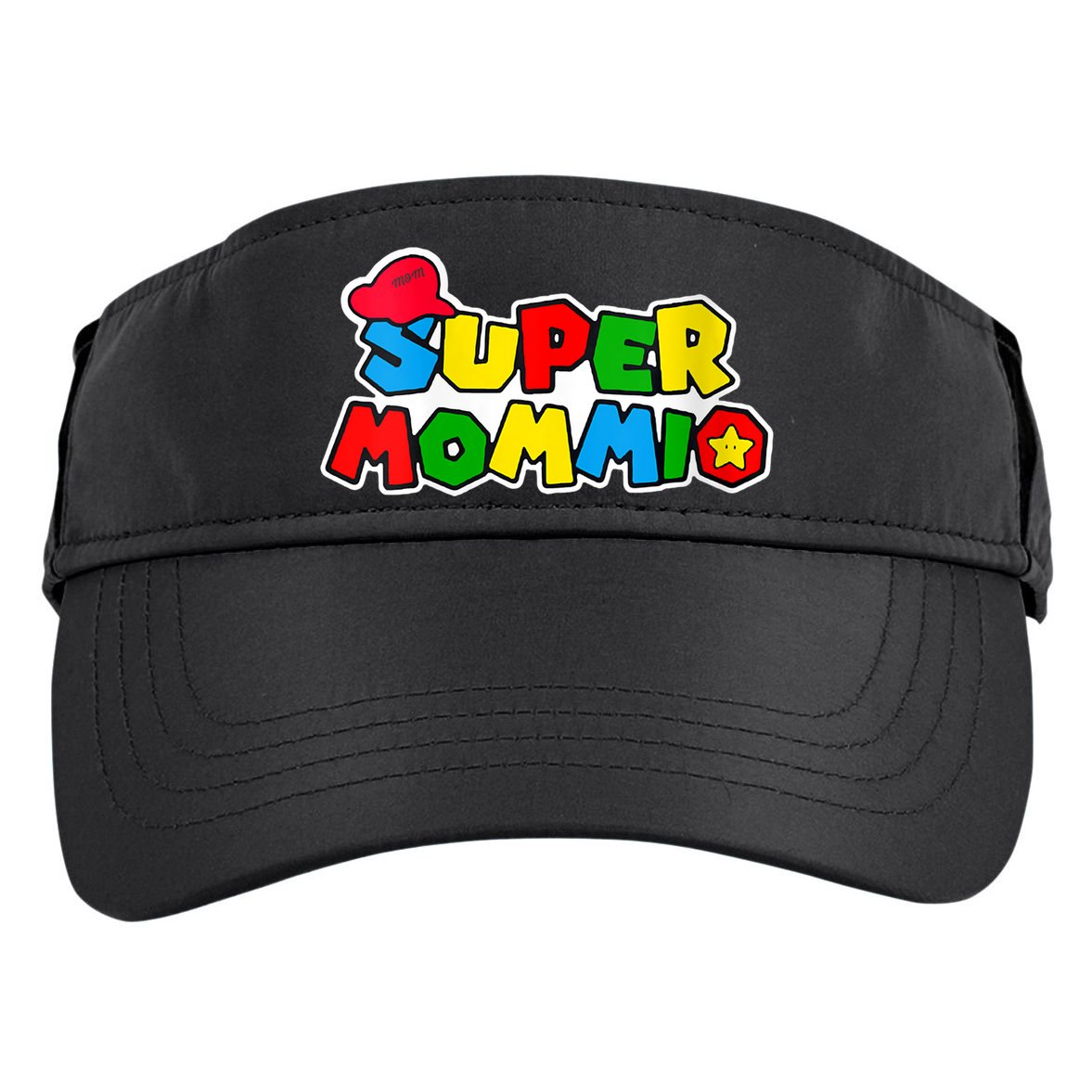 Funny Super Mommio Mother's Day Gamer Adult Drive Performance Visor