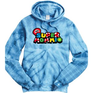 Funny Super Mommio Mother's Day Gamer Tie Dye Hoodie