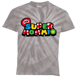 Funny Super Mommio Mother's Day Gamer Kids Tie-Dye T-Shirt