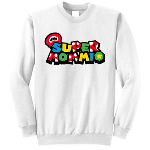 Funny Super Mommio Mother's Day Gamer Sweatshirt