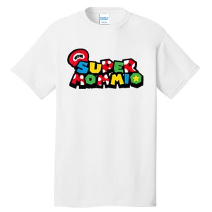 Funny Super Mommio Mother's Day Gamer Tall T-Shirt