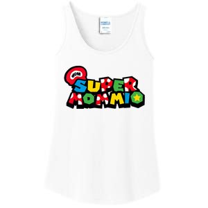 Funny Super Mommio Mother's Day Gamer Ladies Essential Tank