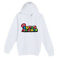 Funny Super Mommio Mother's Day Gamer Premium Pullover Hoodie