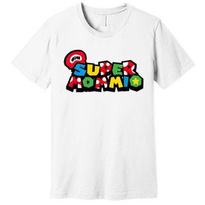 Funny Super Mommio Mother's Day Gamer Premium T-Shirt