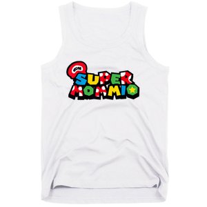 Funny Super Mommio Mother's Day Gamer Tank Top