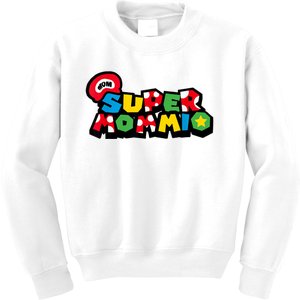 Funny Super Mommio Mother's Day Gamer Kids Sweatshirt