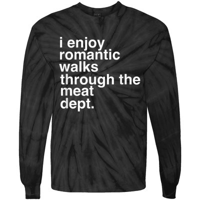 Funny Saying Meat Bacon Beef Grilling BBQ Lover Tie-Dye Long Sleeve Shirt