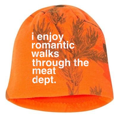 Funny Saying Meat Bacon Beef Grilling BBQ Lover Kati - Camo Knit Beanie