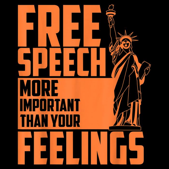 Free Speech More Important Than Your Feelings Meaningful Gift Backpack