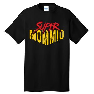 Funny Super Mommio Mothers Day Gamer Tall T-Shirt