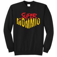 Funny Super Mommio Mothers Day Gamer Tall Sweatshirt