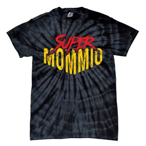 Funny Super Mommio Mothers Day Gamer Tie-Dye T-Shirt