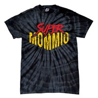 Funny Super Mommio Mothers Day Gamer Tie-Dye T-Shirt