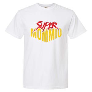 Funny Super Mommio Mothers Day Gamer Garment-Dyed Heavyweight T-Shirt